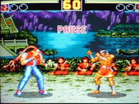 une photo d'Ã©cran de Fatal Fury 2 (Megadrive) sur Sega Megadrive